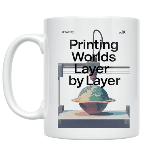 3D Printing Innovations Mug - Tech Enthusiast - 11 oz Ceramic Coffee Mug