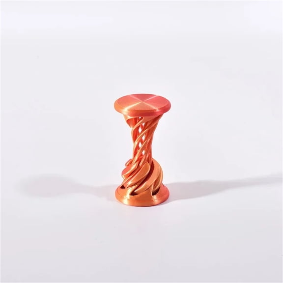 3D Printing Spiral Stress Funny Spiral Crossing Three-dimensional Ejectable Office Desktop Decor Figurine