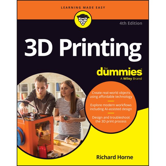 3D Printing for Dummies, (Paperback)