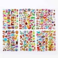thumbnail image 1 of 3D Puffy Stickers for Kids Toddlers Boys Girls 24 sheets, Children Stickers Variety for Child Gifts, Teacher Reward, Craft, Scrapbook, Animal Vehicle Fruit Food Heart Star Car Dinosaur Sticker Bulk, 1 of 9