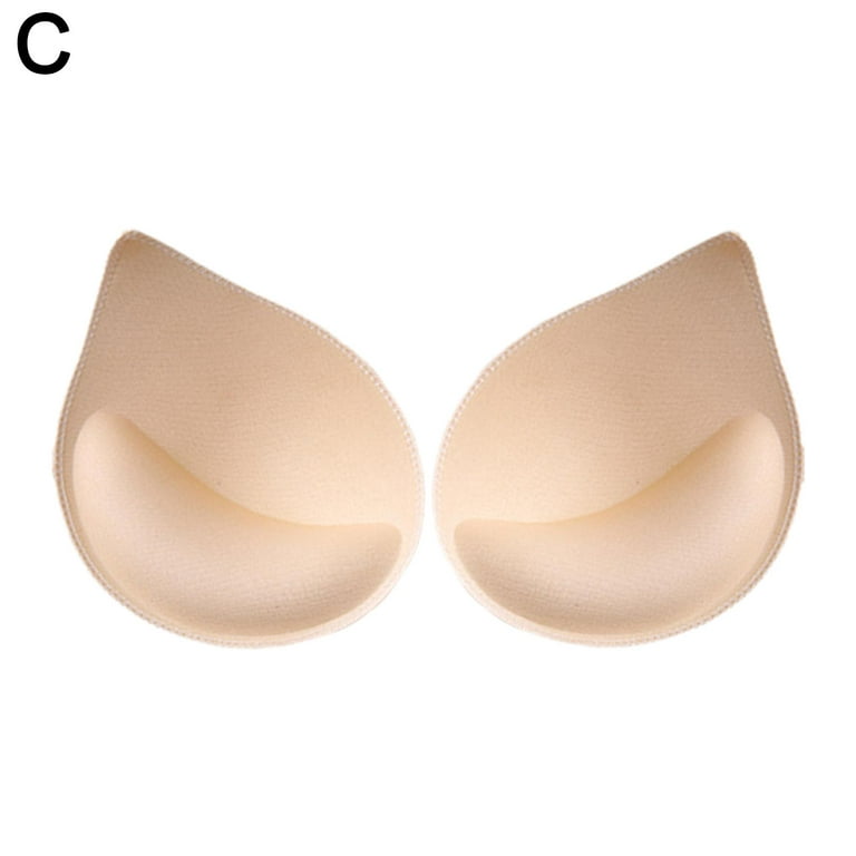 3D Push Up Bra Pads Inserts Women Underwear Small Breast Lift Breathable  Sponge Padded Bra Pad Lining Swimsuit Bra Insert I0Z4