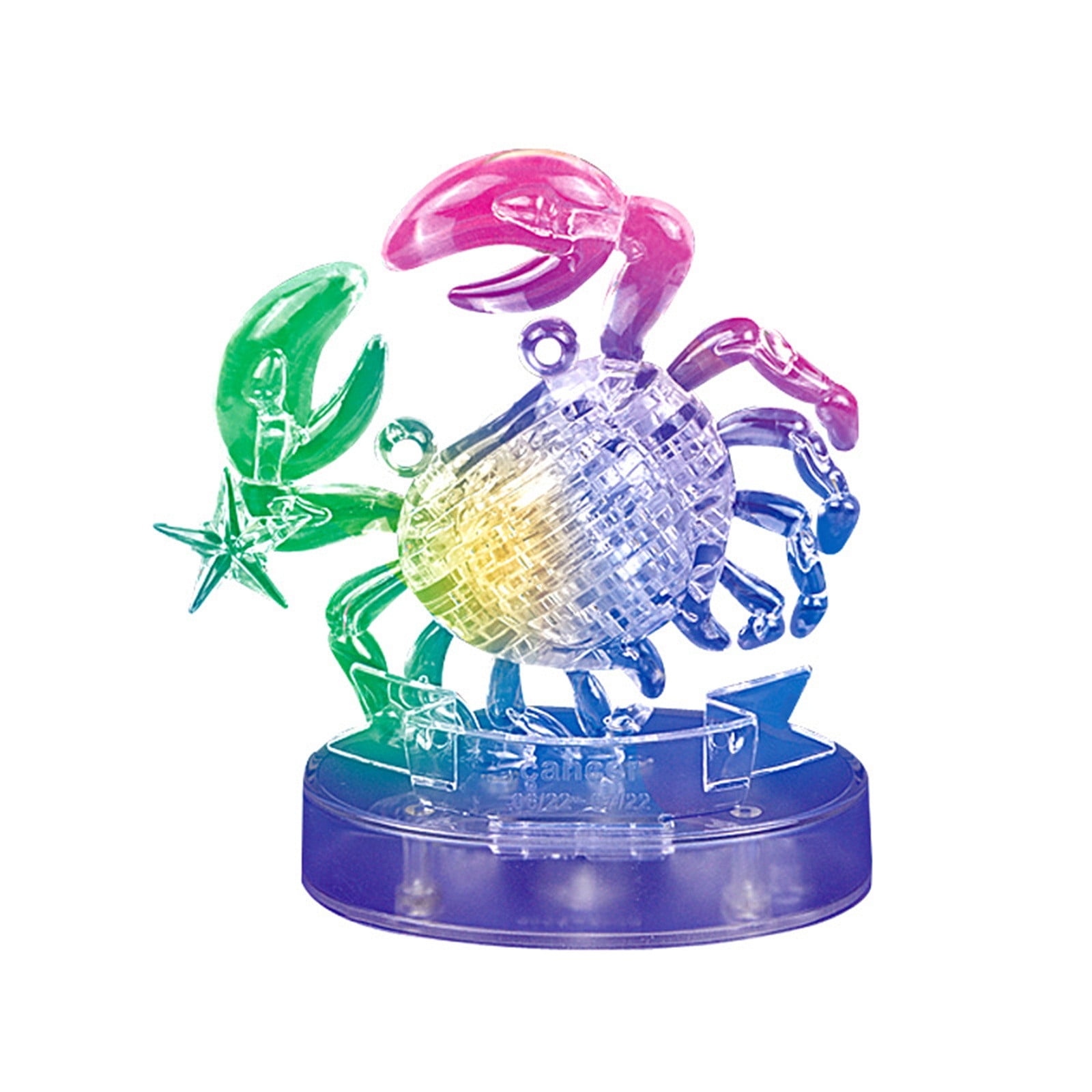 3D Puzzle saw Clear Twelve 12 Constellation Astrolog Flash LED Light 3d-puzzle-saw-clear-twelve-12-constellation-astrolog-flash-led-light