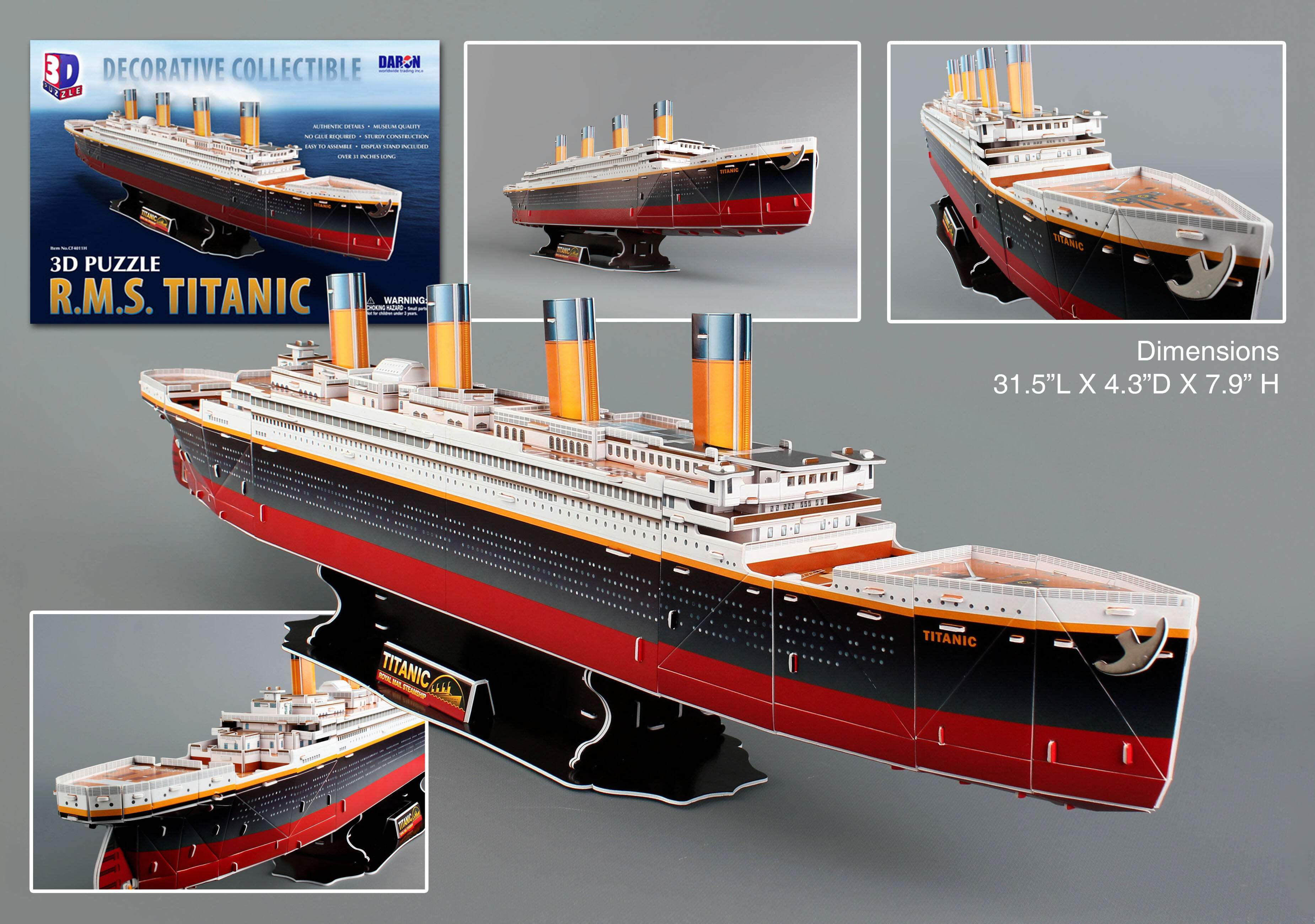Puzzle 3d Revell Puzzle Titanic
