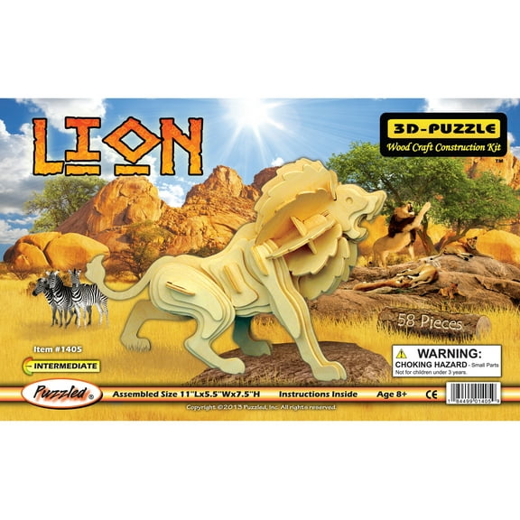 3D Puzzles - Lion