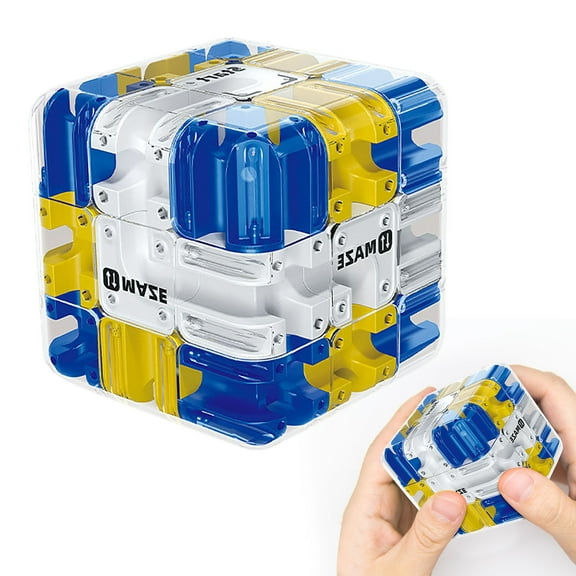 3D Puzzles Maze Cube Color-Match Spatial Awareness Brain Training Education Sensory Toys Brain Teaser Puzzle for Adults Teens