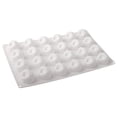 thumbnail image 1 of 3D Raspberry Silicone Mold for Baking Mousse Cake, Candy, Jelly, Candy, Chocolate, Truffle, Dessert, Pastry, Cupcake, Fruit Ice Cream Mould, Cake Decoration Mold, Raspberry Shape, White, 24-Cavity, 1 of 9