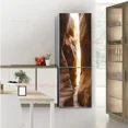 thumbnail image 1 of 3D Realistic Fruit Printed Refrigerator Door Wrap Mural Decals Peel and Stick Waterproof Kitchen Fridge Door Sticker Wallpaper, 1 of 6