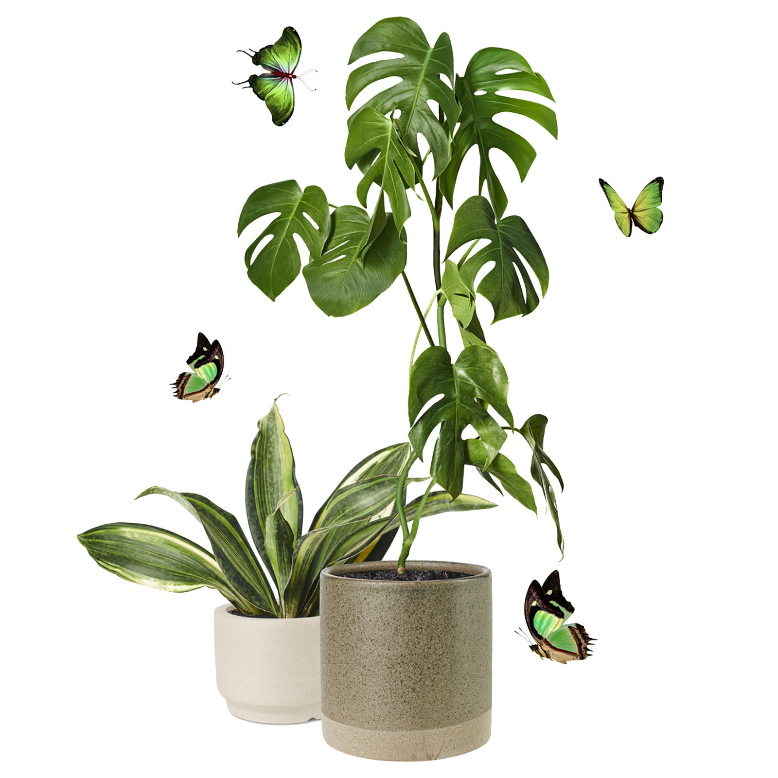 3D Removable Wall Sticker DIY Green Decals For Living Room Bedroom