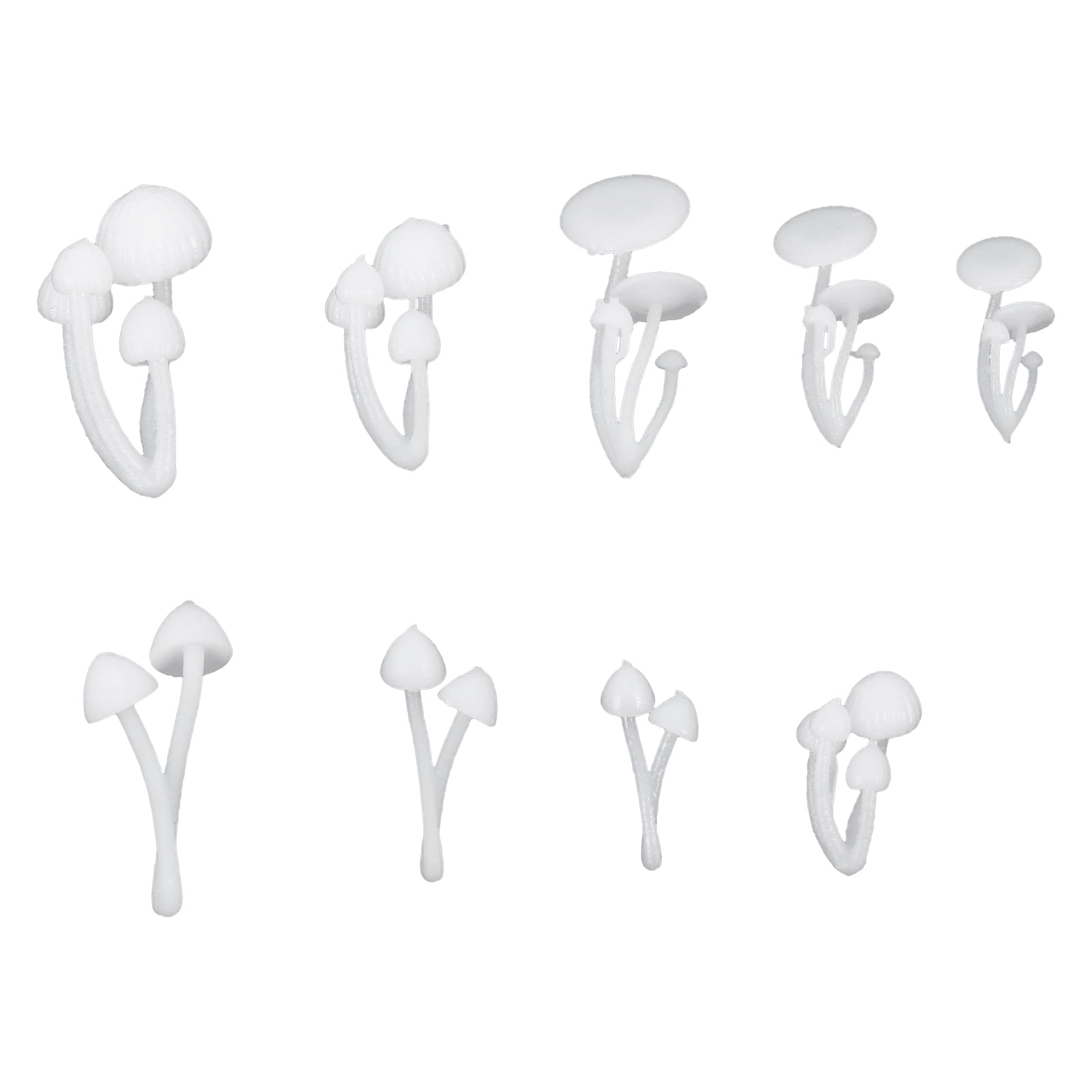 3D Resin Mold Filler Set Mushroom Figurine Epoxy Resin Filling Material