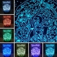 thumbnail image 1 of 3D Ricky and Morty Teleportation Desk Light, 7 Color LED Base Lamp with USB, Battery, and a Touch control Rotating Fade or Solid Color mode. A perfect Nightlight for Kids or a unique gift for any age., 1 of 6