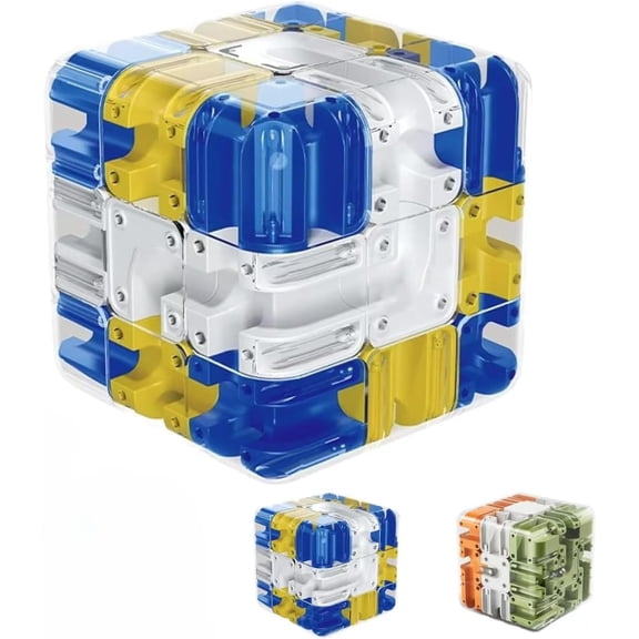 3D Rolling Ball Maze Cube,Relieve stress and cultivate logical thinking.