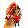thumbnail image 1 of 3D Ronaldo Keychain, 1 of 3
