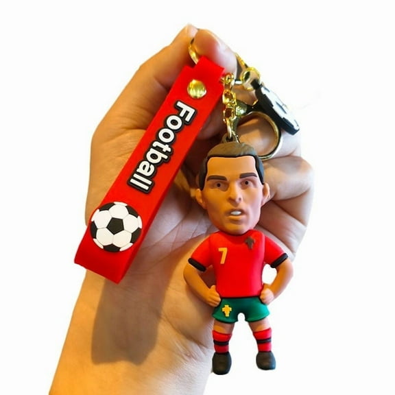 3D Ronaldo Keychain