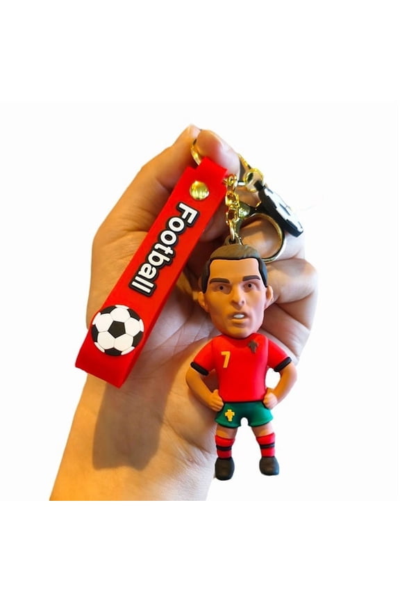 3D Ronaldo Keychain