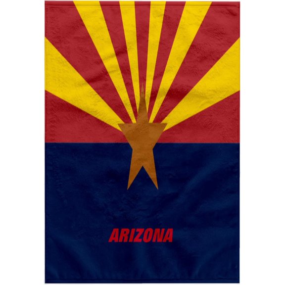 3D Rose Arizona State Flag TWL_45069_1 Hand Towel, 15 By 22 Inches