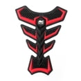 thumbnail image 1 of 3D Rubber Universal Motorcycle Fuel Gas Tank Pad Protector Decal Sticker Red, 1 of 4