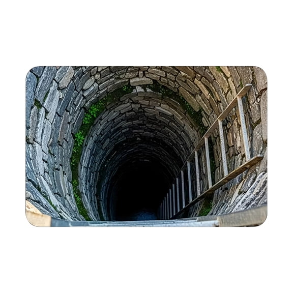3D Rugs That Look Like a Hole, 3D Carpet Optical Illusion for Bedroom, Living Room, Porch, Terrace and Entrance Decor Non-Slip 3D Hole Rug,23.62x15.75inch