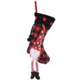 thumbnail image 1 of 3D Santa Gnome Christmas Stockings Personalized Plush Stocking Xmas Hanging Socks for Home Fireplace Tree Decor, 1 of 4