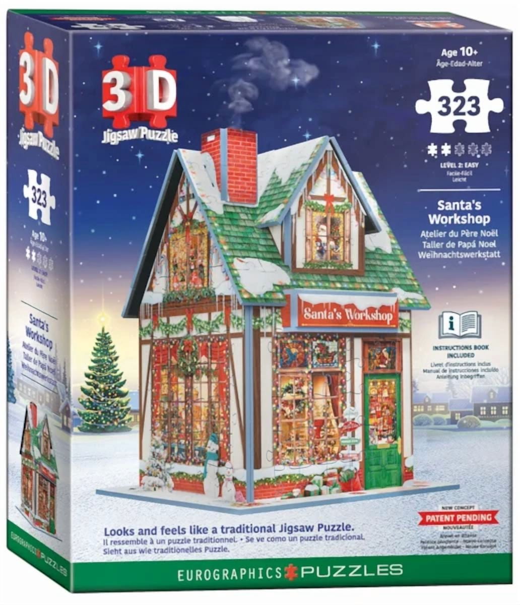 3D Santa's Workshop 323 PC Puzzle