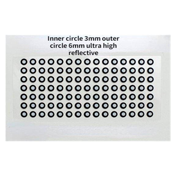 3D Scanner Marking Points Gauge Point Identifying Label Dot Positioning Targets Diffuse Reflection Markers ,Long Lasting