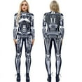 thumbnail image 1 of 3D Sci-Fi Cyberpunk Bodysuit Halloween Skin Suit Zentai Cyberpunk Alien Robot Android, 1 of 2