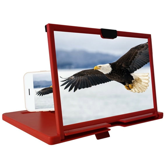 3D Screen Amplifier Folding Mobile Phone Magnifying Glass for HD Stand Video Amplifier Bracket Enlarge Stand Eyes for Pr