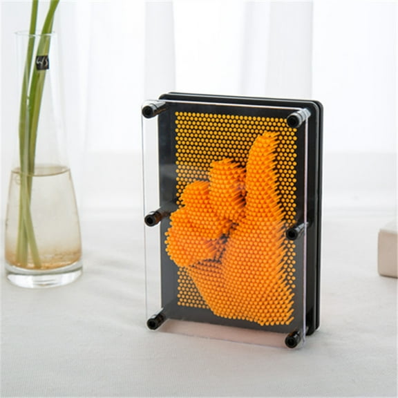 3D Sculpture Pin Shape Cloner Antistress Clone Fingerprint Needle Painting