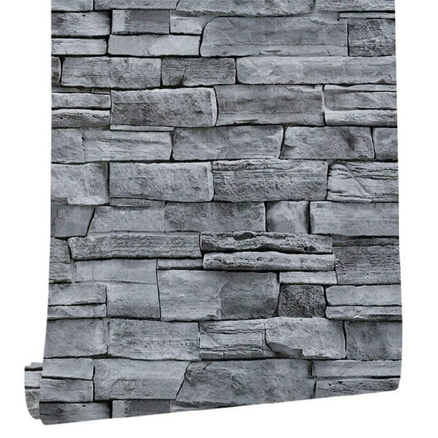 3D SelfAdhesive Brick Wall Wallpaper 0.45 X 6 M Industrial Wall