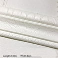 thumbnail image 1 of 3D Self-Adhesive Foam Sticker Waterproof Molding Trim Peel and Stick Decorative Wall Lines Wallpaper Border for Home, Office, Hotel, 1 of 6