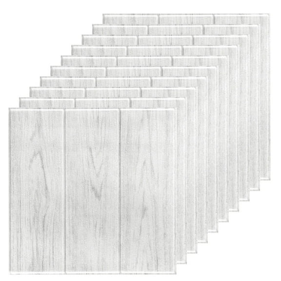 3D Self-Adhesive Foam Wall Panels,Soft Stone Brick Tile Stickers,20 PCS Waterproof Soundproof Decorative Wall Decals for Living Room,Bedroom,Kitchen,35x35cm