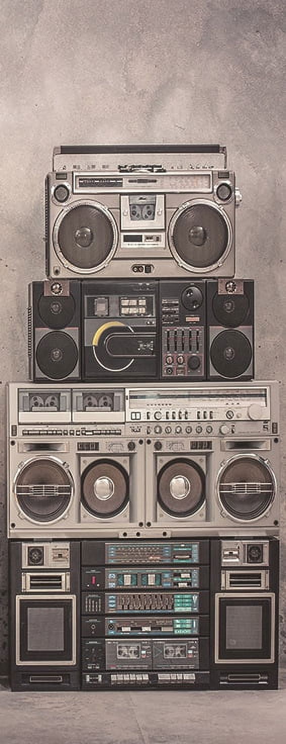 3D Self Adhesive Wallpaper PVC Door Sticker Bedroom Kitchen Creative