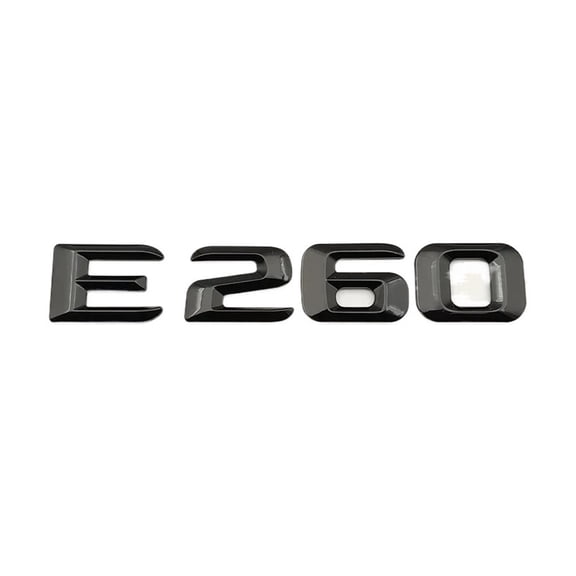 3D Self-adhesive Letters For Car Stickers Compatible With E200 E220 E260 E320 E350 W212 W213 Emblem Logo Trunk Accessories