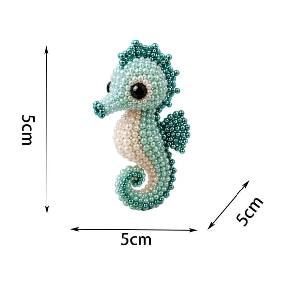 3D Shape Animal Beading Craft Kit,Cute Designs Animal Themed Beadwork Kits for Beginners Craft Enthusiasts