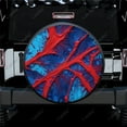 3D Shapes Polyester Universal Spare Wheel Tire Cover Custom TireCovers