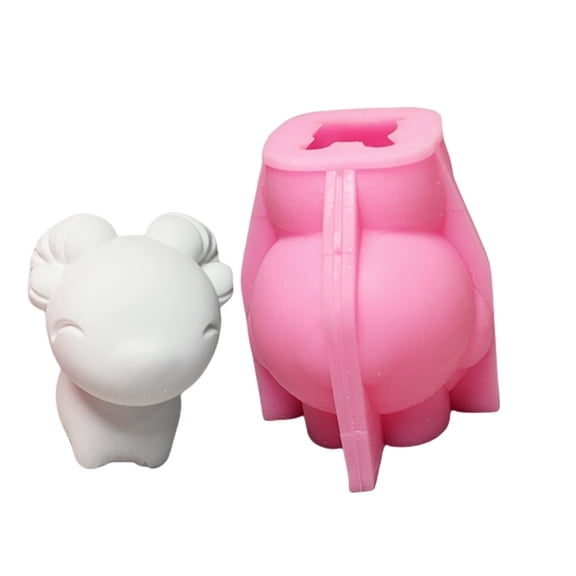 3D Sheep Casting Lovely Silicone Ornament Making Epoxy Resin