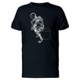 thumbnail image 1 of 3D Silhouette Of Robot Tee Men's -Image by Shutterstock, 1 of 4