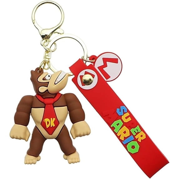 3D Silicone Donkey Kong Keychain - Walmart.com