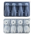 thumbnail image 1 of 3D Silicone Ice Mold with Funnel - Animal Shape Whiskey & Cocktail Ice Trays, Fast Freeze Easy Release Ice Mold for Drinks,Blue, 1 of 2