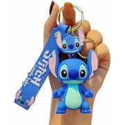 3D Silicone Stitch Keychain