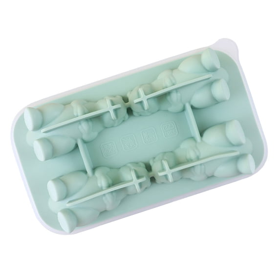3D Silicone Tray for Dinosaur Ice, 4 Cavity Mold, Wax Shapes, Home ...