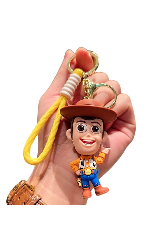 3D Silicone Woody Keychain