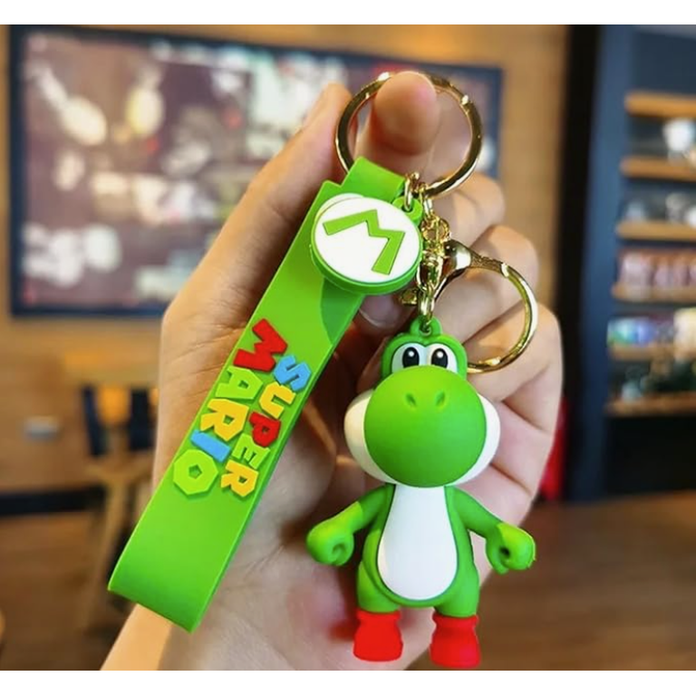 Yoshi　楽天グッズ 3D Silicone Yoshi Keychain - Walmart.com