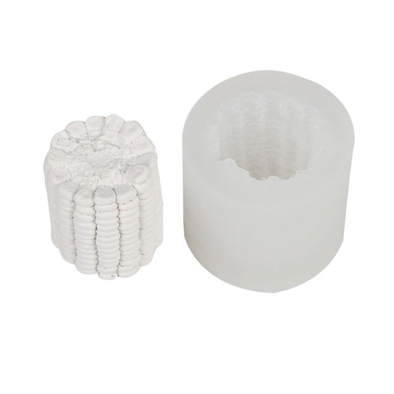 3D Simulated Corn Shape Silicone Mold for Handmade Plaster Ornaments Mould Handicrafts Making Tool