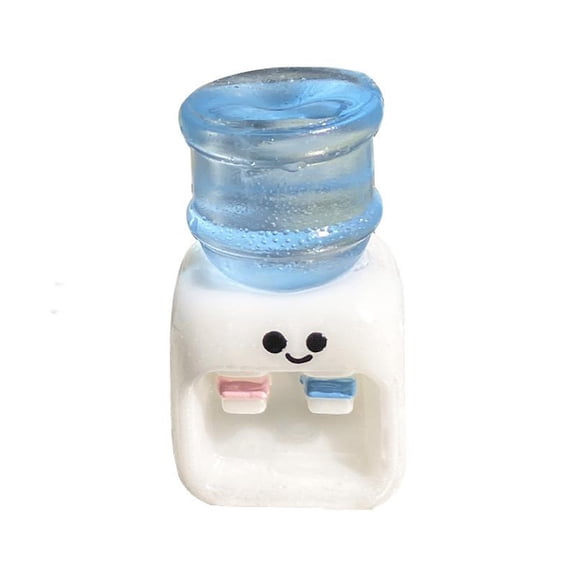3D Simulated Water Dispenser Squishy Slow Rising Office Desk Fidget,Soft Mini Appliance Shape Squeeze Stress Relief Anxiety Calming Desktop Decor for Adult Office，As Show