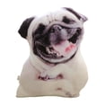 thumbnail image 1 of 3D Simulation Dog Plush Toy Lifelike Plush pillow Animal Plush Padding Figurine Toys Dog Throw Pillow for Birthday Gift Sofa Decoration Style A, 1 of 7
