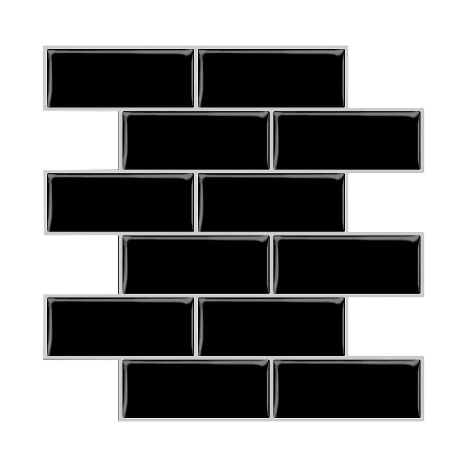 3D Simulation Wall Stickers Selfstick Kitchen Bathroom Decor