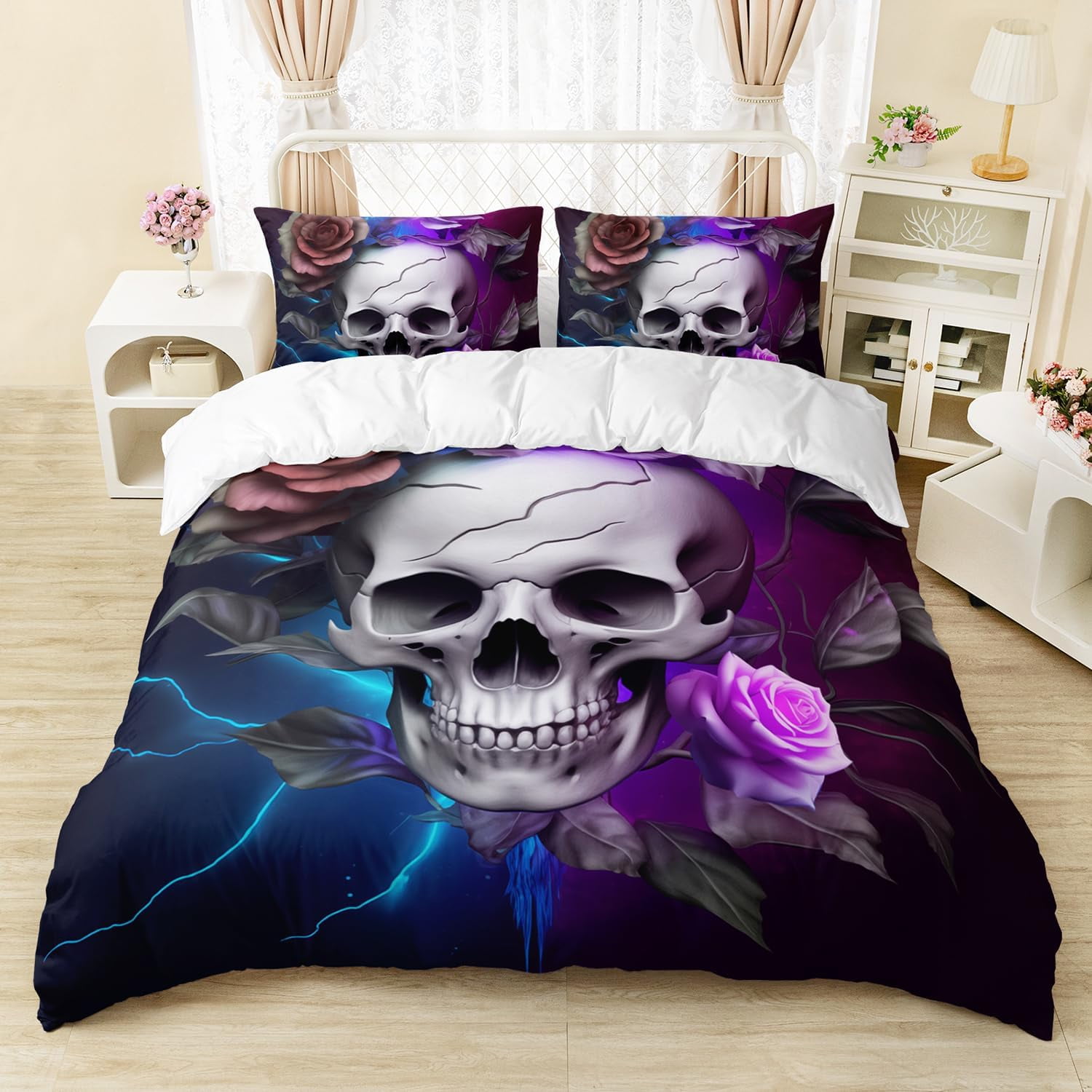 Skull's Library Duvet Cover Set GFTONL4452 main image 1