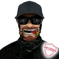 thumbnail image 1 of 3D Skull Skeleton Balaclava Seamless Motorcycle Neck Face Shield Mask Scarf Bicycle Hunting Outdoor Anti-UV Bandana Headband (HR040962), 1 of 7