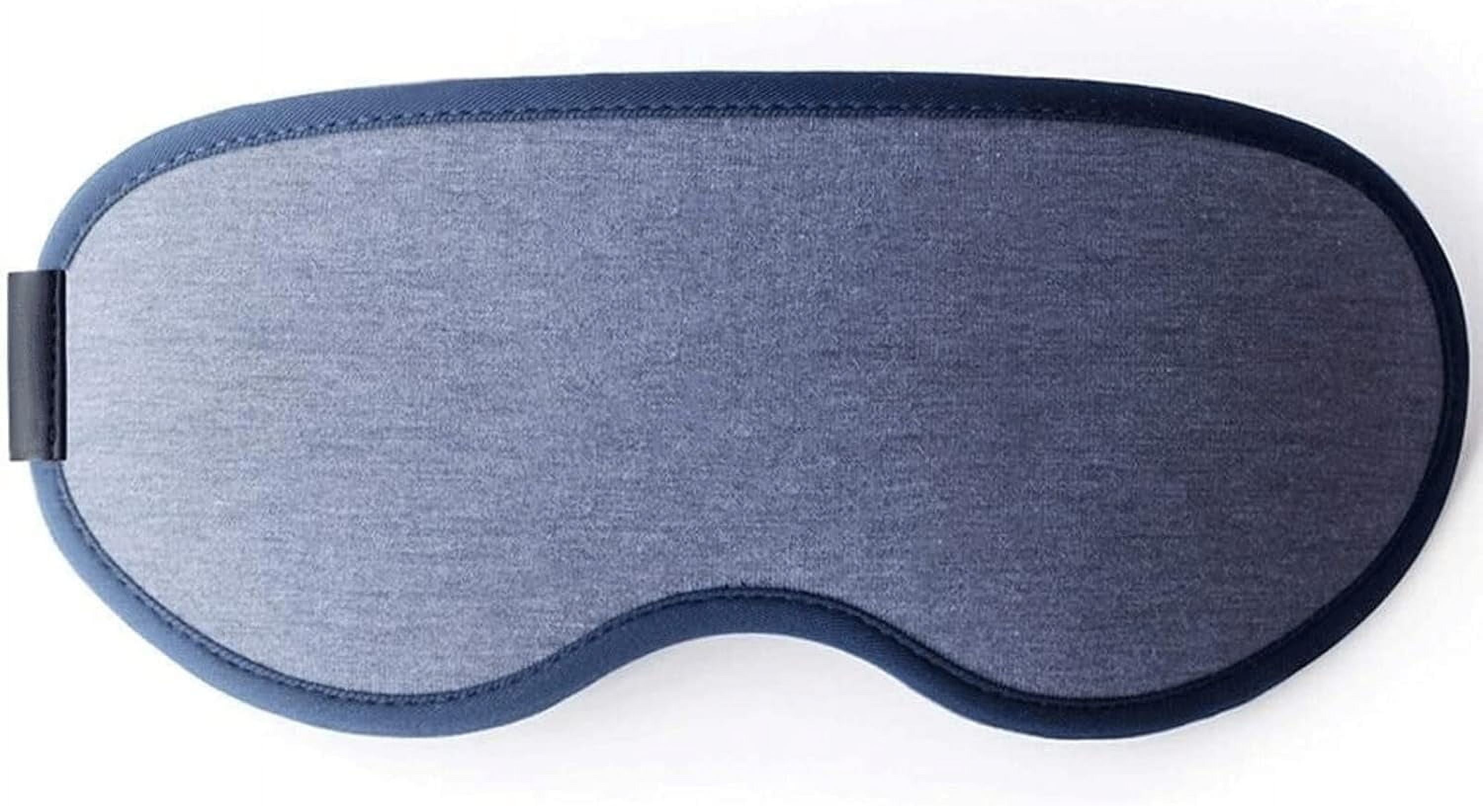 3D Sleep Mask, Sleeping Eye Mask for Women Men, Contoured Cup Night Blindfold, Luxury Light Blocking Eye Cover, Molded Eye Shade with Adjustable Strap for Travel, Nap, Yoga( Color	dark gray)