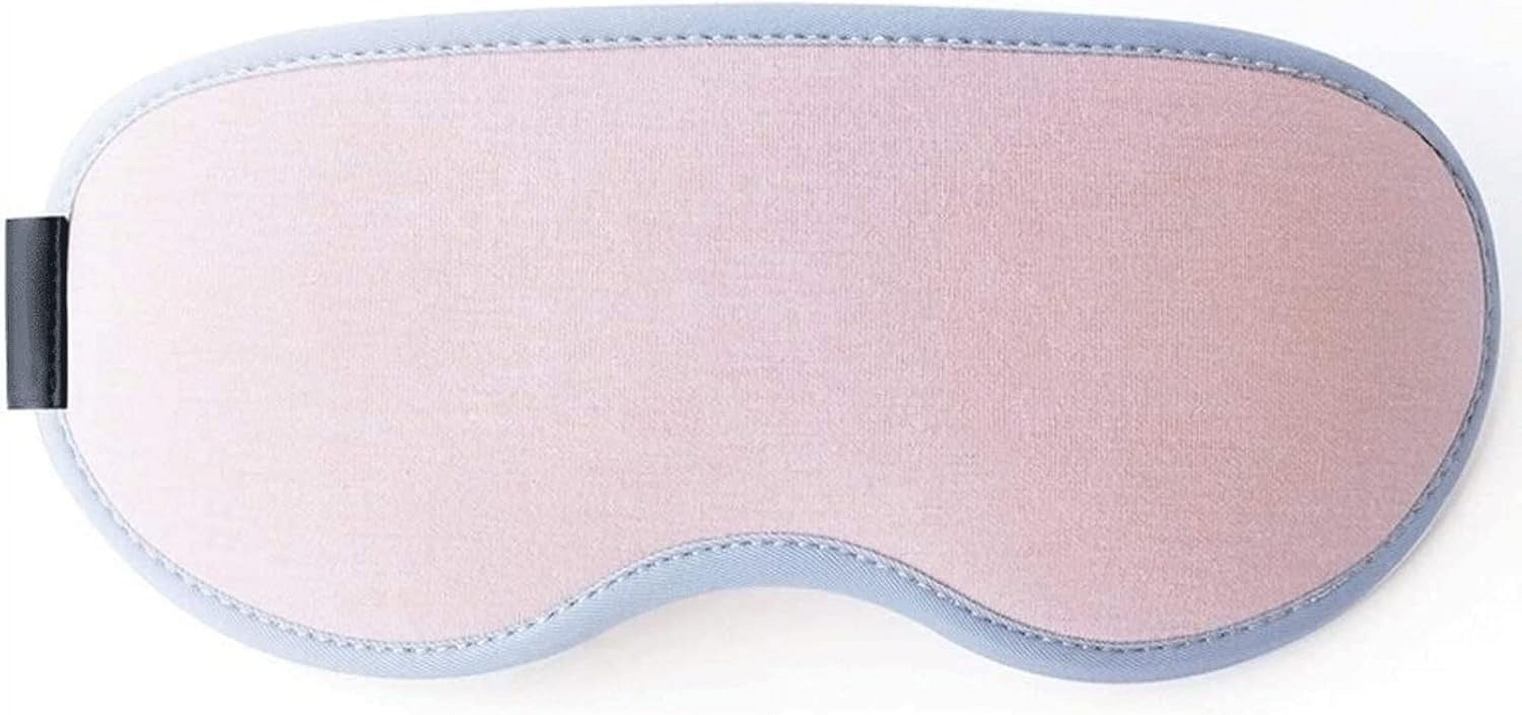3D Sleep Mask, Sleeping Eye Mask for Women Men, Contoured Cup Night Blindfold, Luxury Light Blocking Eye Cover, Molded Eye Shade with Adjustable Strap for Travel, Nap, Yoga( Color	pink)